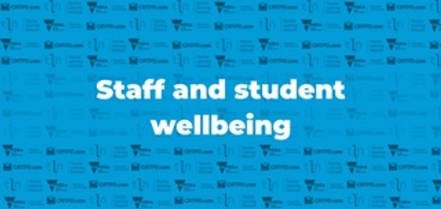 CRTPD - Staff and student wellbeing
