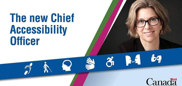 The new Chief Accessibility Officer of Canada Stephanie Cadieux
