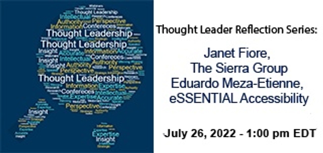 Thought Leader Reflection Series Janet Fiore The SIERRA Group