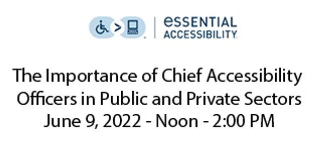 The Importance of Chief Accessibility Officers in Public and Private Sectors.