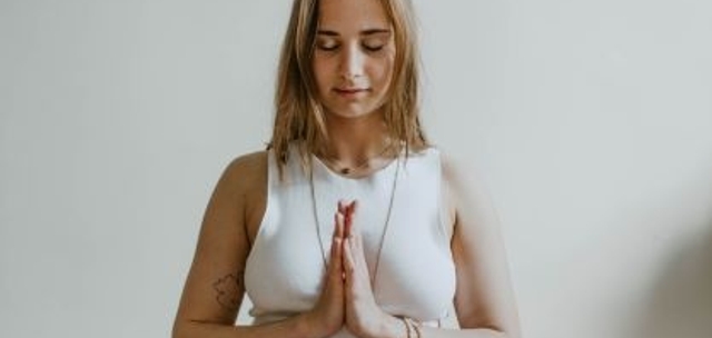 Lady Meditating 