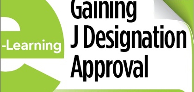 Gaining J Designation Approval course logo
