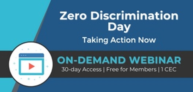 Webinar: Zero Discrimination Day