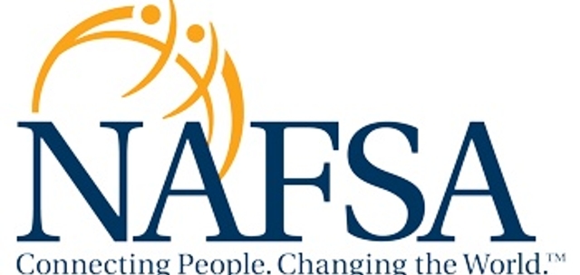 NAFSA logo with the tagline of "Connecting People. Changing the World."