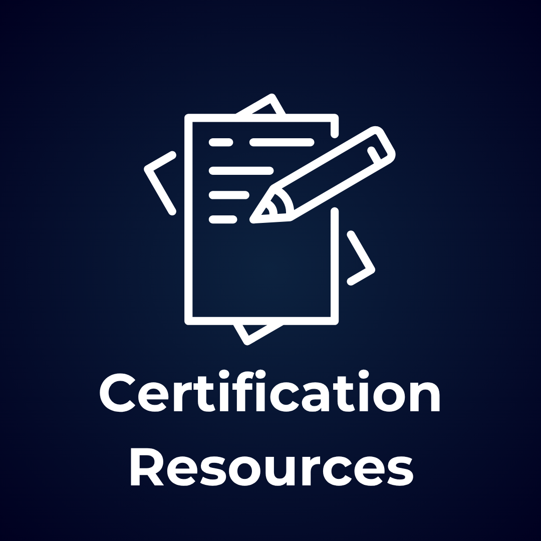 Certification Resources