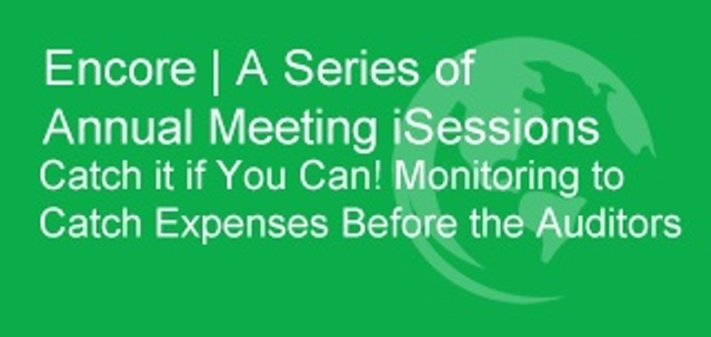  iSession | Catch it if You Can! Monitoring to Catch Expenses Before the Auditors